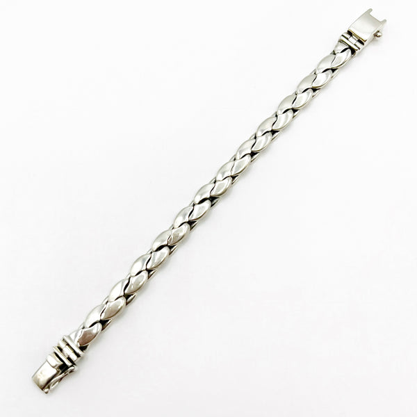 Sterling Silver Twisted Curb Link Bracelet