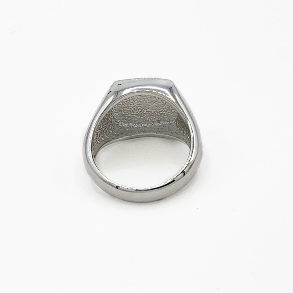 Men’s Sterling Silver Signet Ring