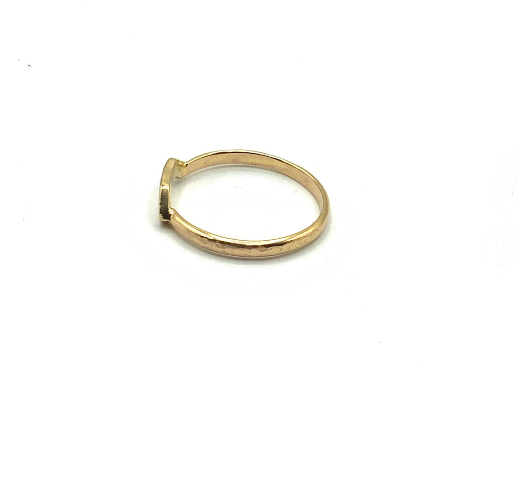 Gently Curving Golden Ring