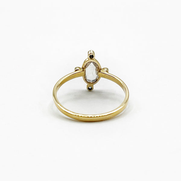 Orbit Diamonds 18 Karat Yellow Gold Ring