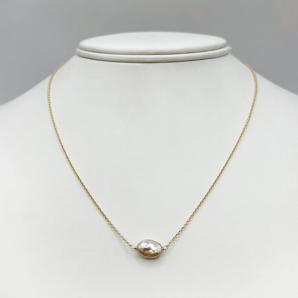 Dainty Freshwater Pearl Necklace