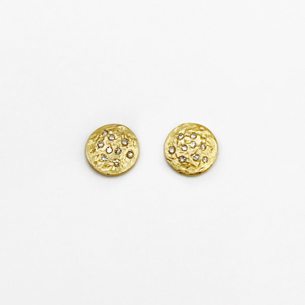 Celestial Stud Diamond Earrings