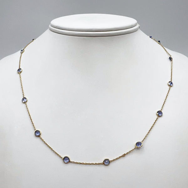 Tanzanite "By the Yard" Necklace