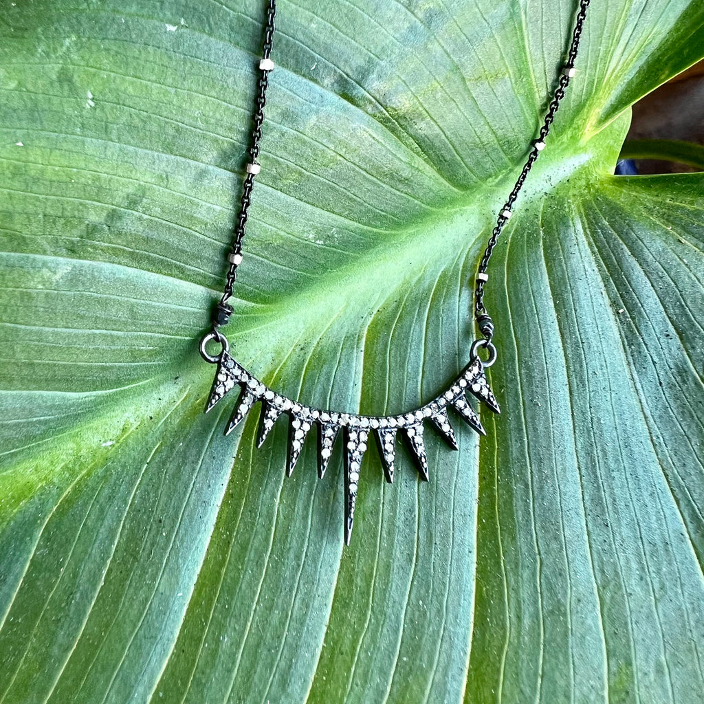 Diamond ‘Tiara’ Pendant Necklace