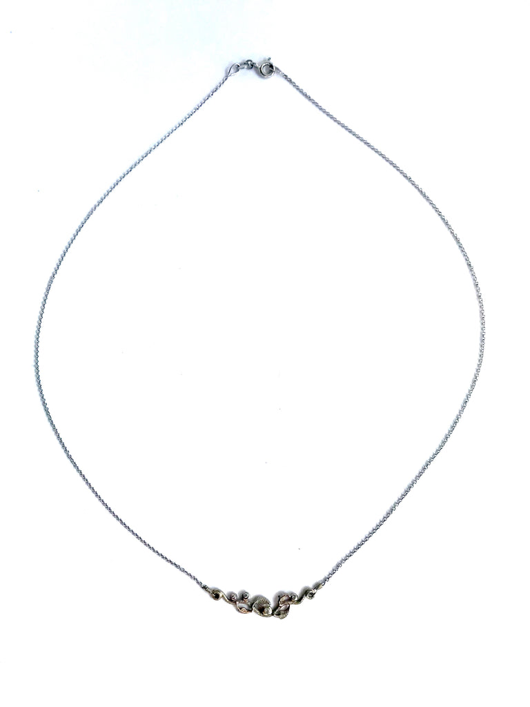 Ivy Diamond and Gold Necklace