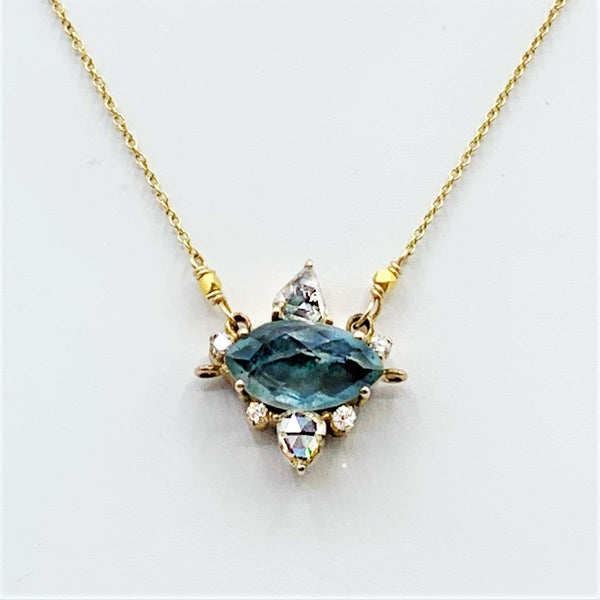 Bay Area Blue and Diamonds