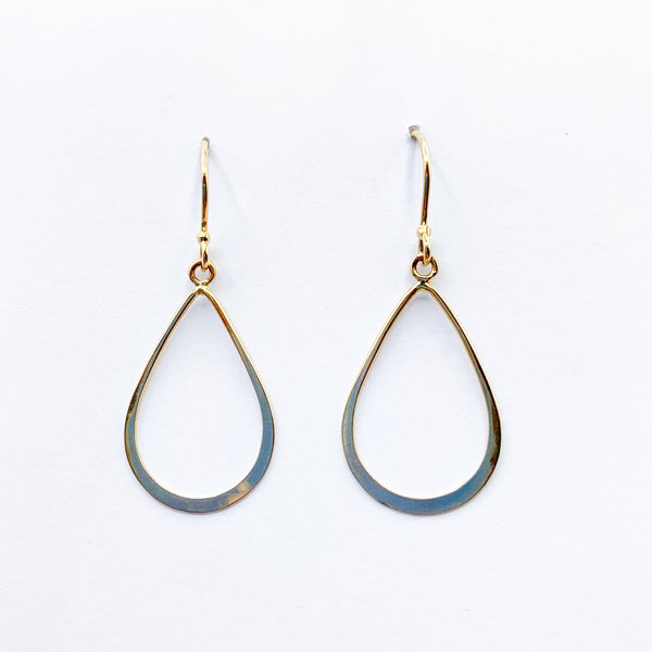 Golden Dew Drops Earrings