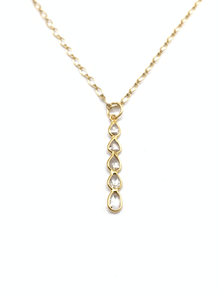 Diamond Totem Encased in Gold