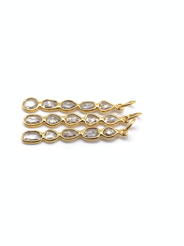 Diamond Totem Encased in Gold