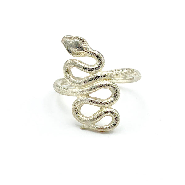 Sterling Silver Snake Ring