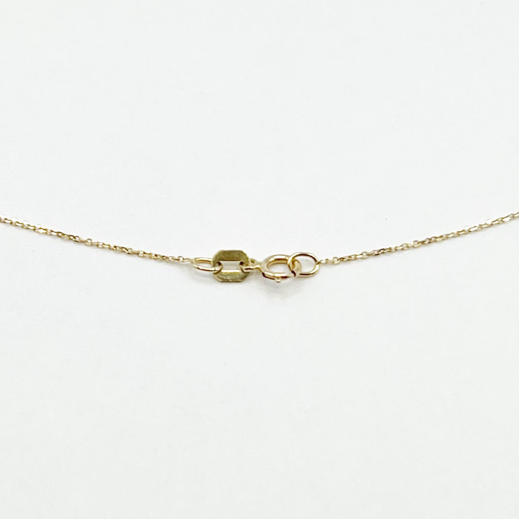 Pave Diamond 14 Karat Yellow Gold Star Necklace