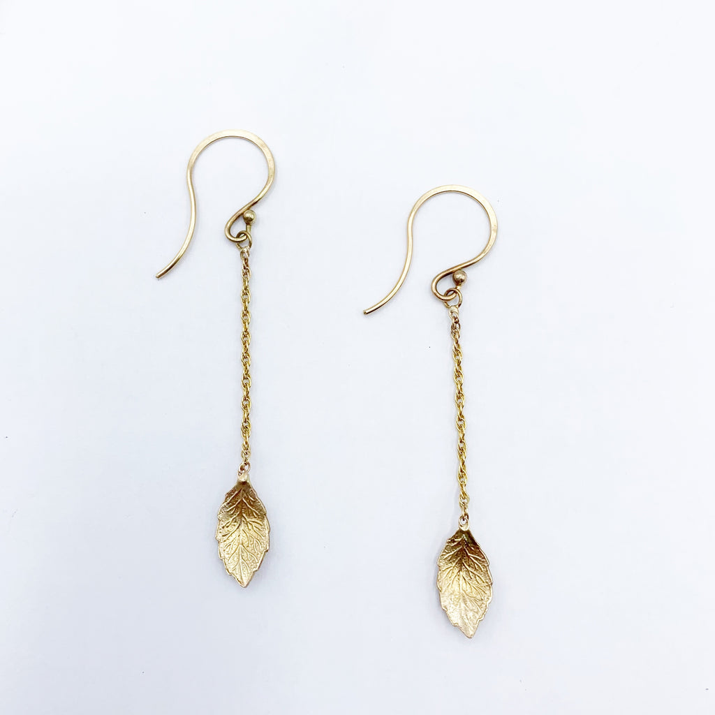 Delicate Golden Leaves