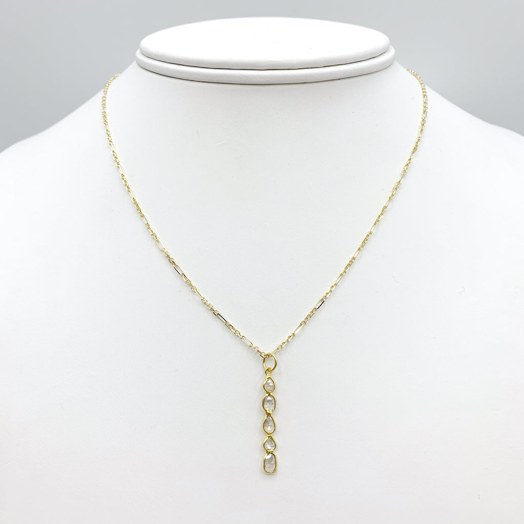 Diamond and Gold Icicle