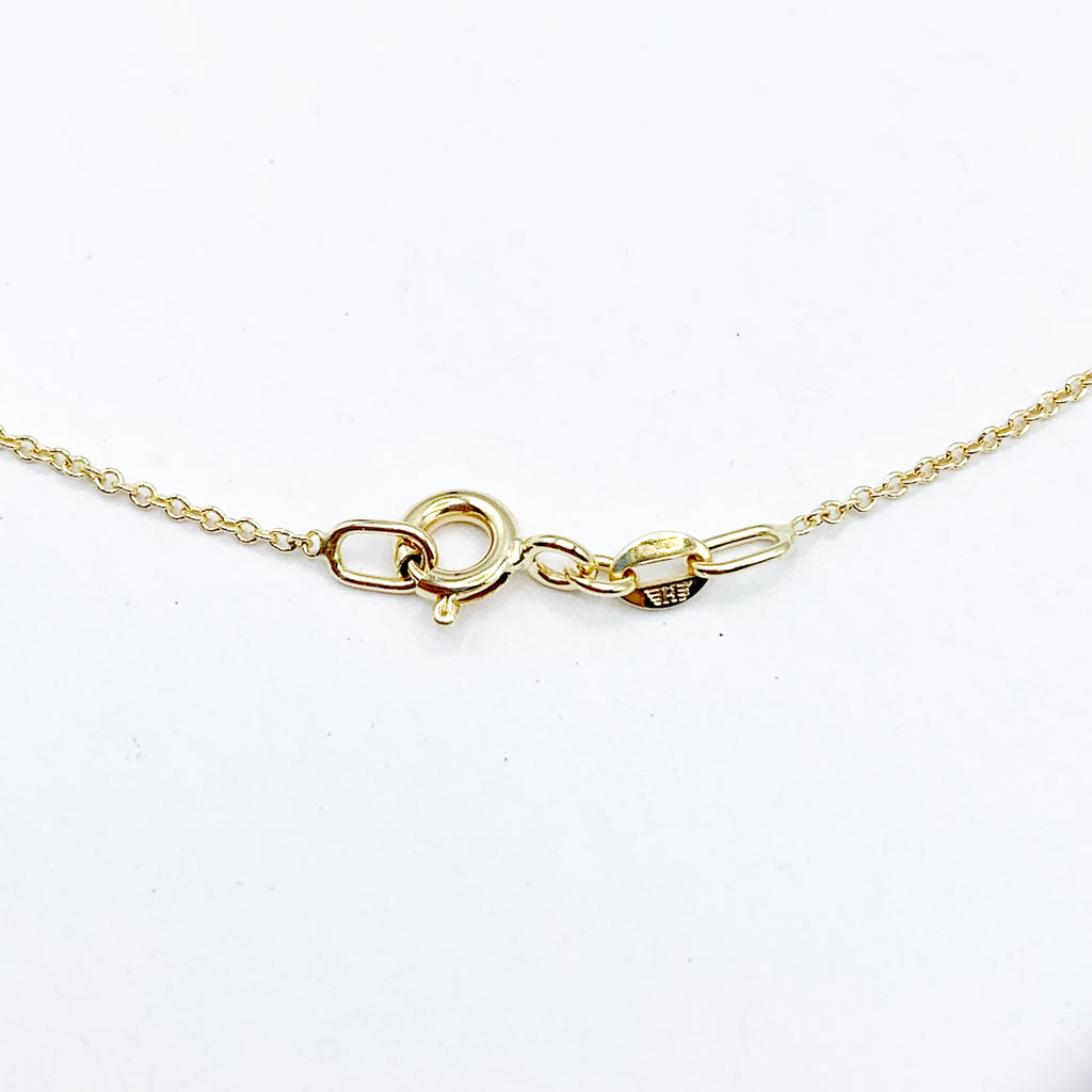 Italian 14 Karat Yellow Gold Fine Cable Chain 16" -also available in 18" and 20”