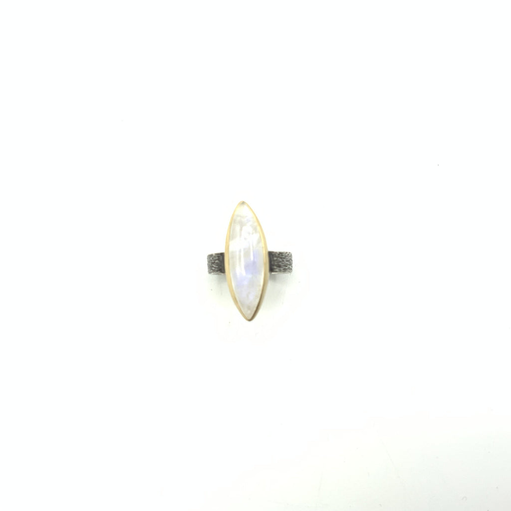 Marquise Moonstone Ring