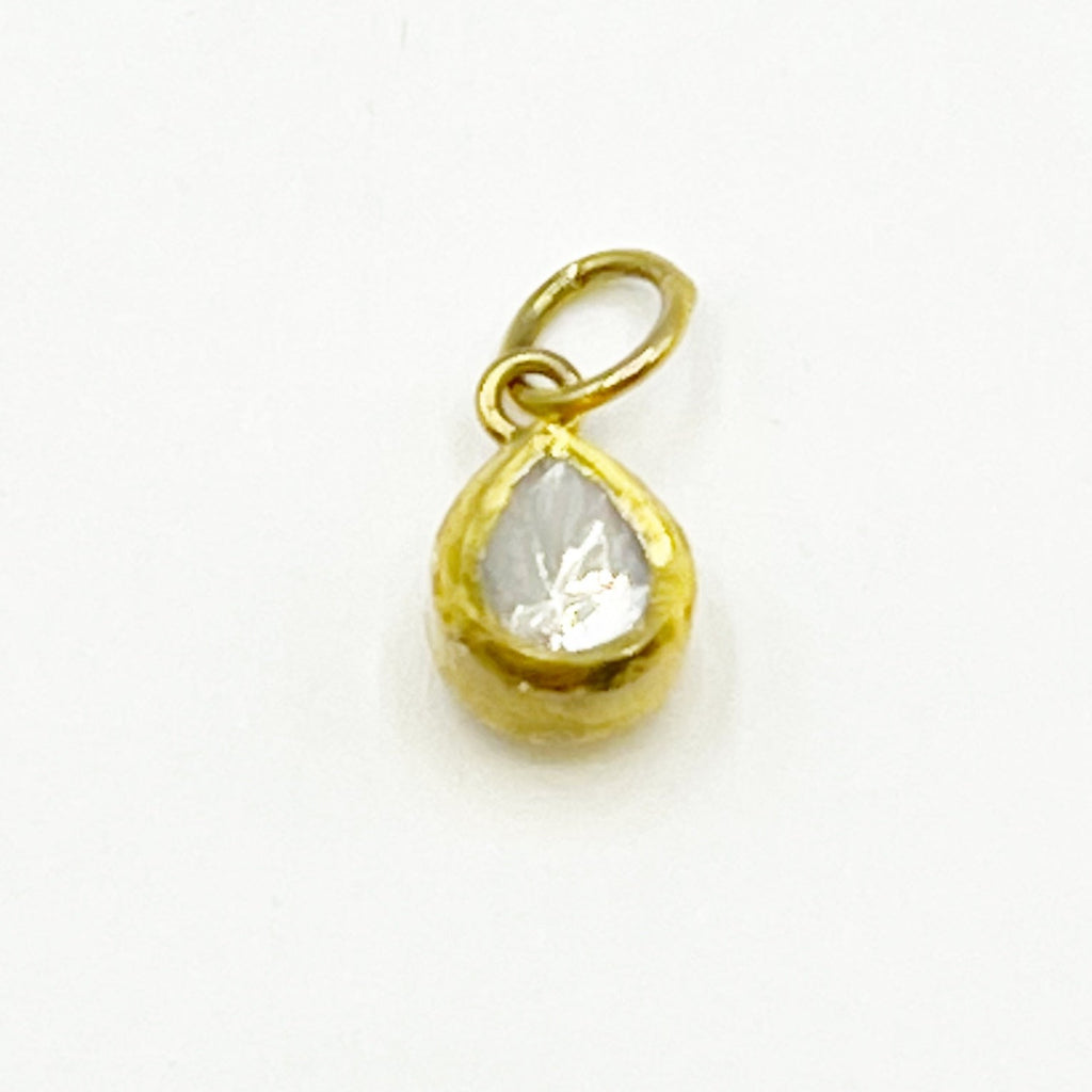 Gold and Diamond Dewdrop