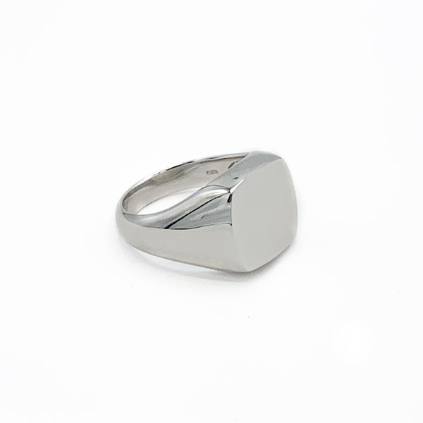 Men’s Sterling Silver Signet Ring