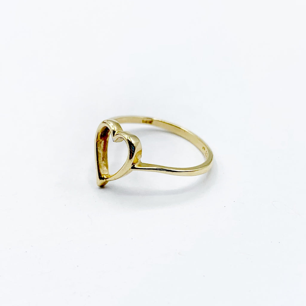 Golden Open Heart