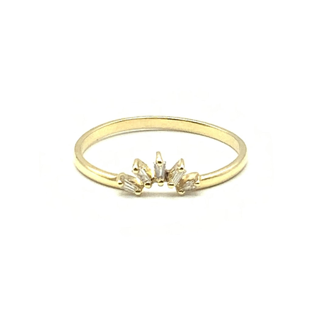 Diamond Crown on a Golden Circlet