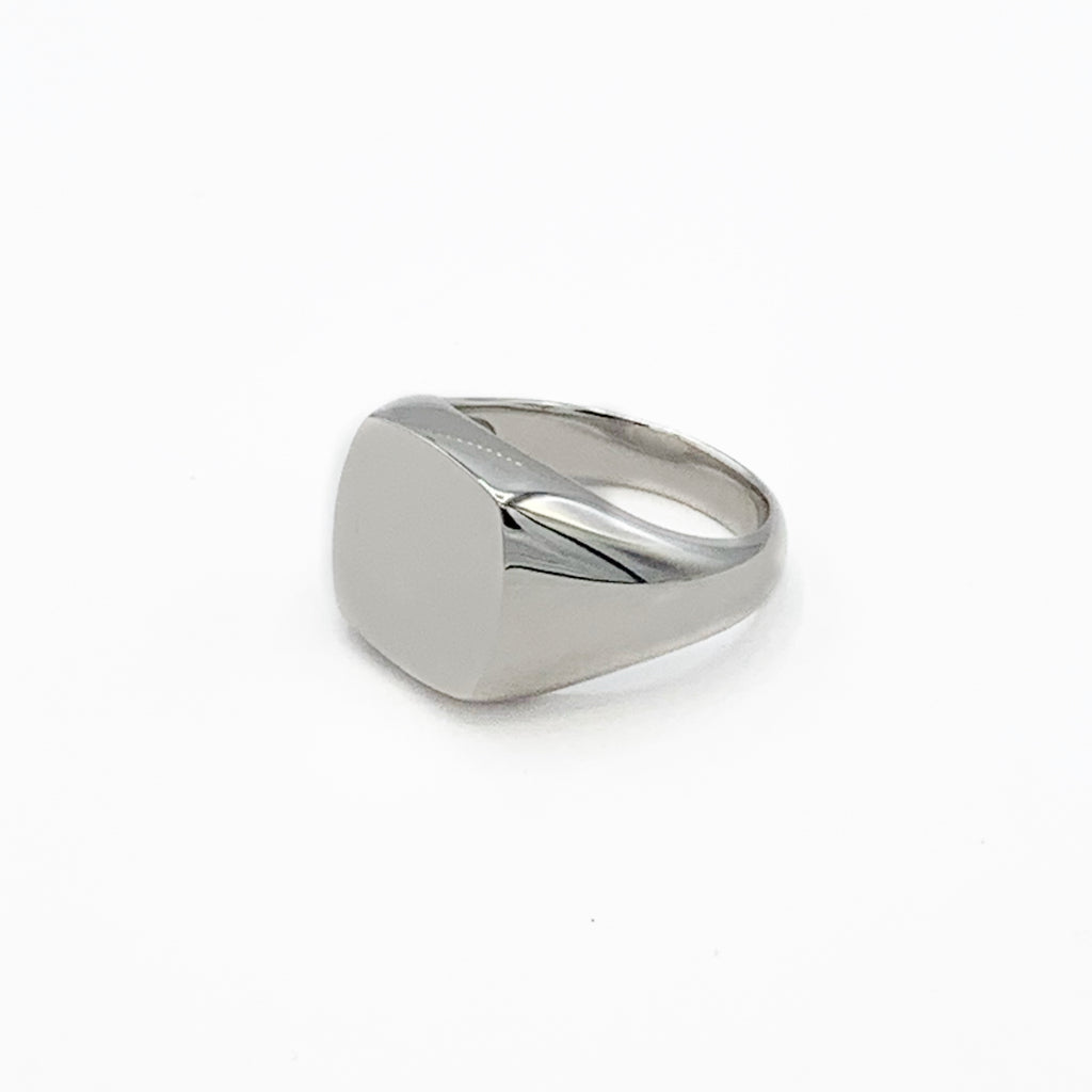 Men’s Sterling Silver Signet Ring