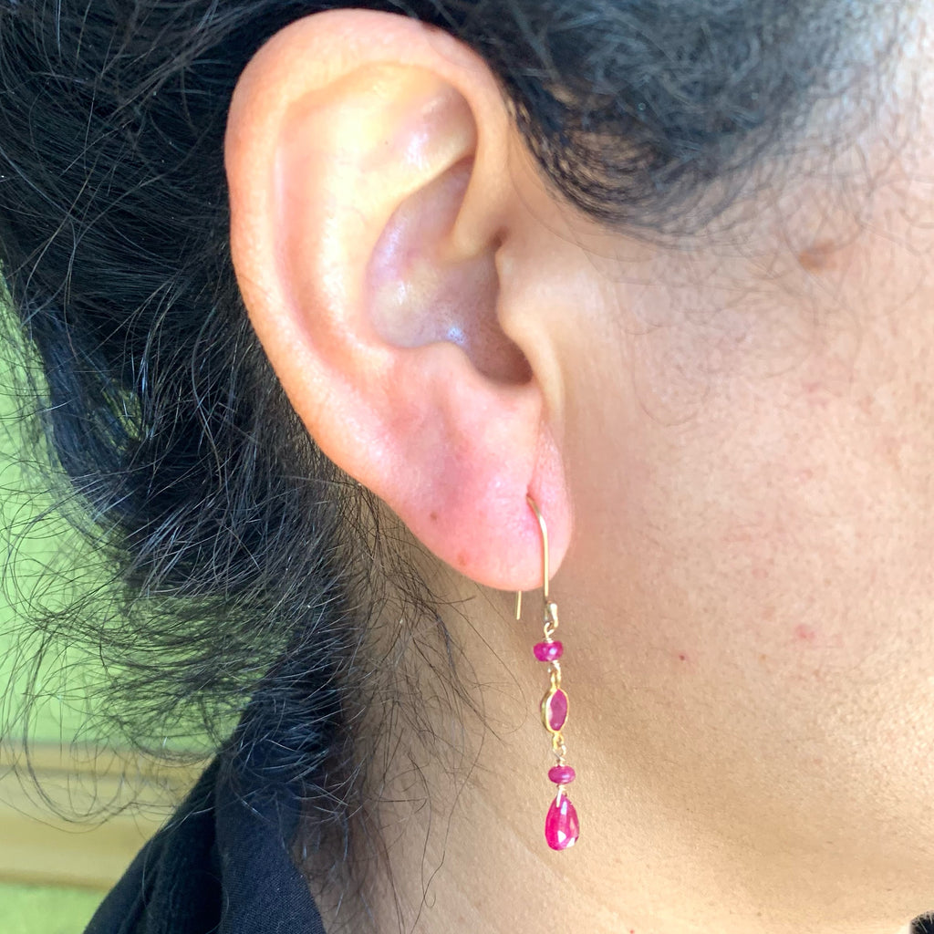 Dewy Rubies on a Golden Chain