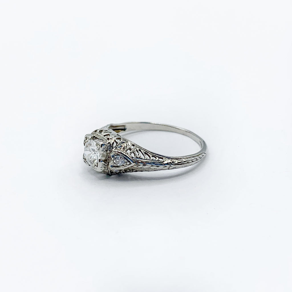 Platinum Diamond Ring