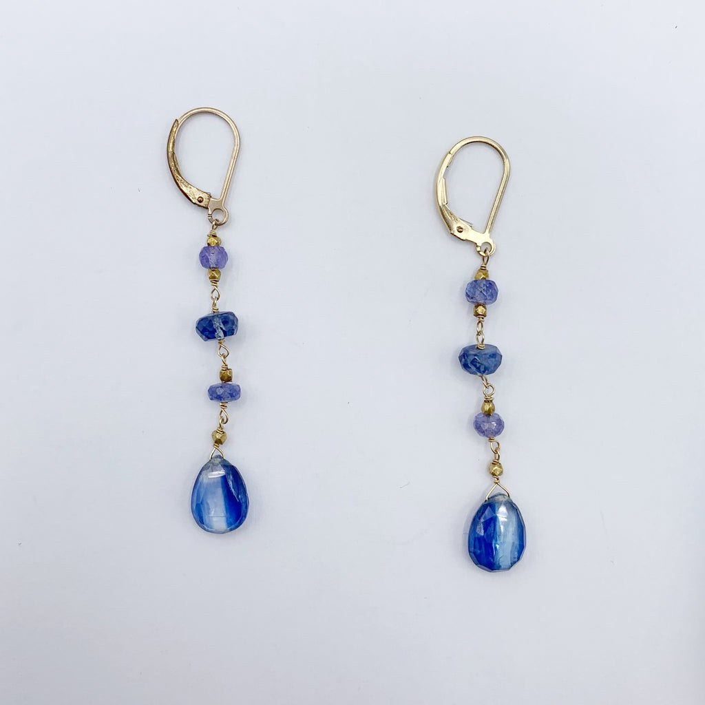 Lovely Cascading Blue Gems
