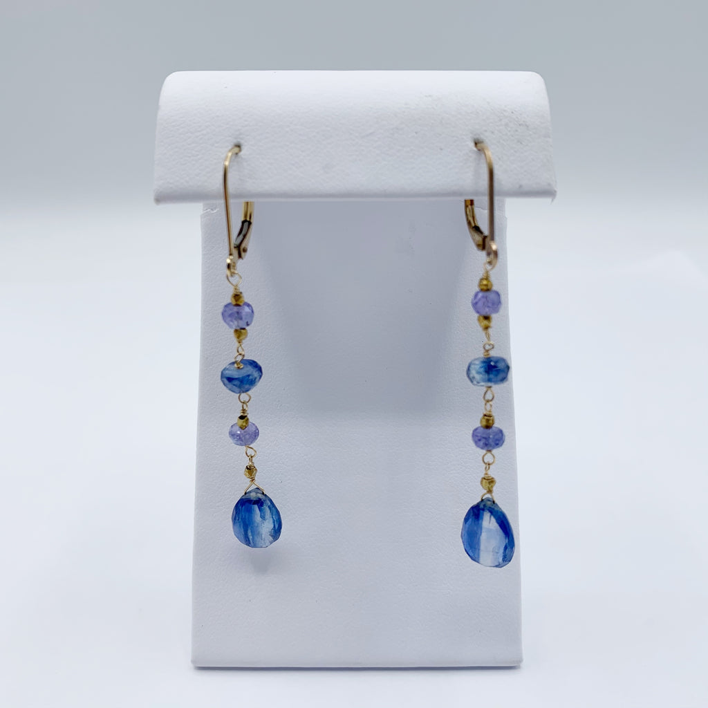 Lovely Cascading Blue Gems
