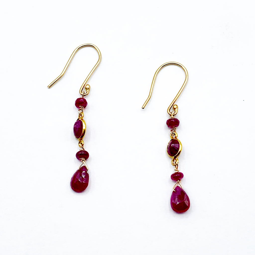 Dewy Rubies on a Golden Chain