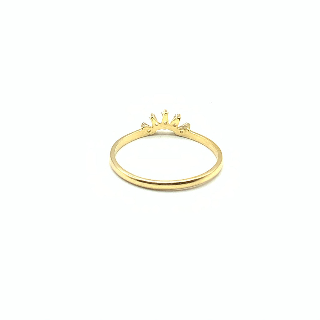Diamond Crown on a Golden Circlet