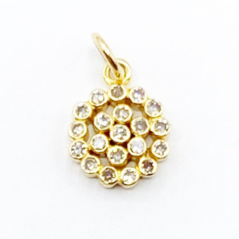 Sparkly Diamonds in Concentric Circles