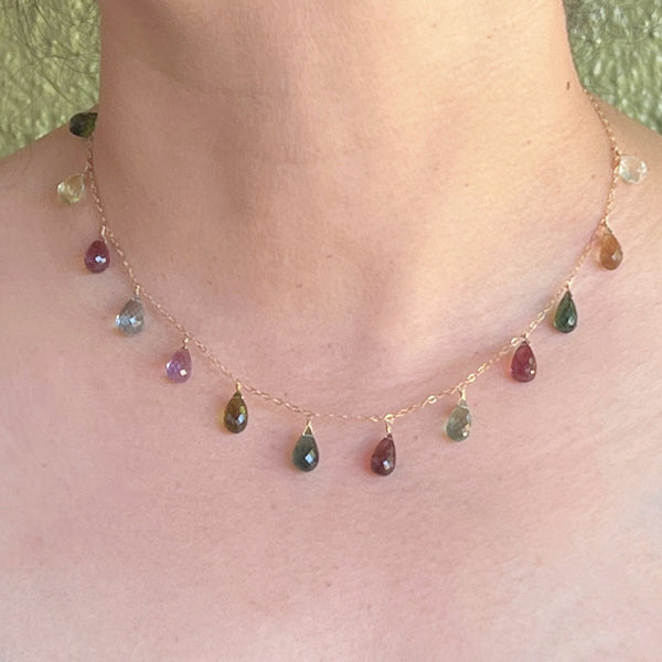 Tourmaline Dewdrop Rainbow