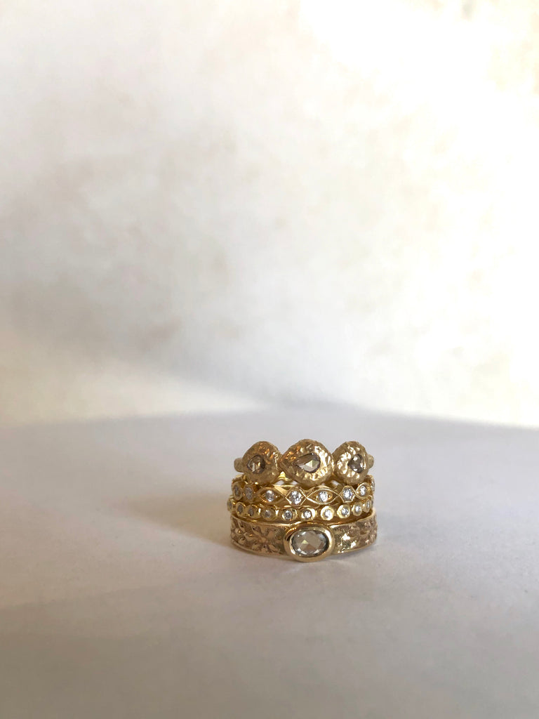 Pear Shaped diamond ring