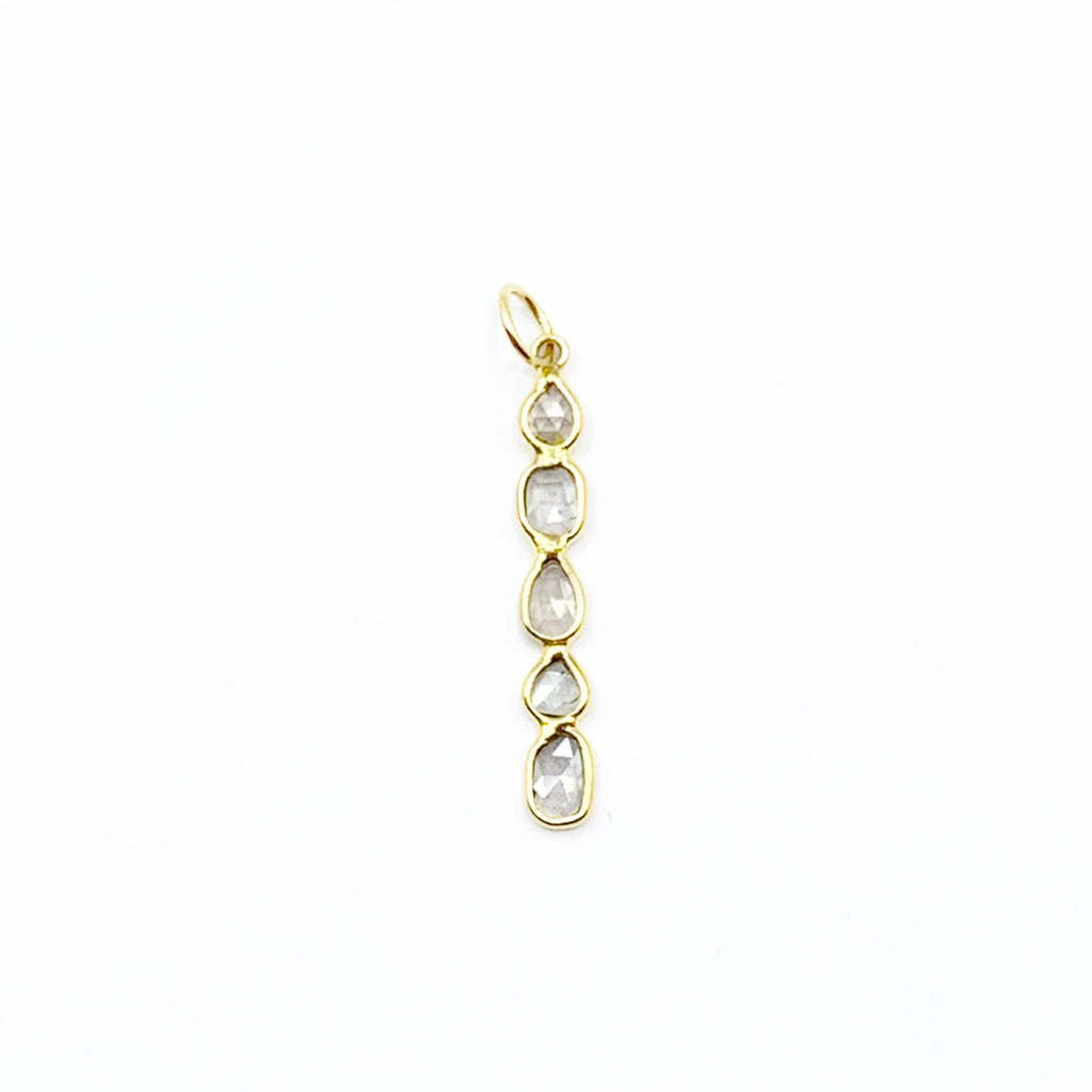 Diamond and Gold Icicle