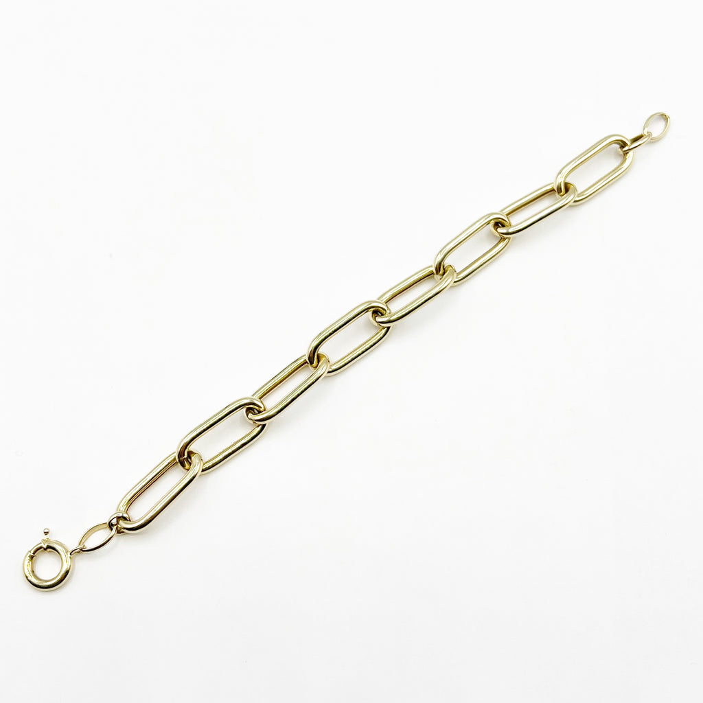 Golden Hoop Bracelet