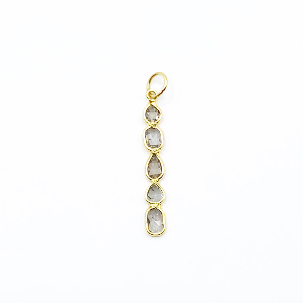 Diamond and Gold Icicle