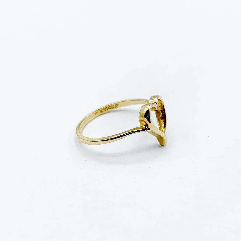 Golden Open Heart