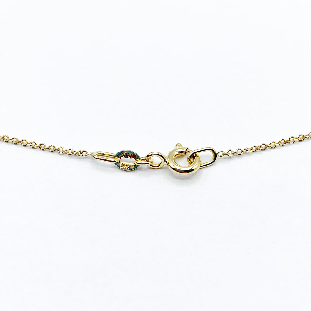 Bright Gold Dewdrops on a Golden Chain