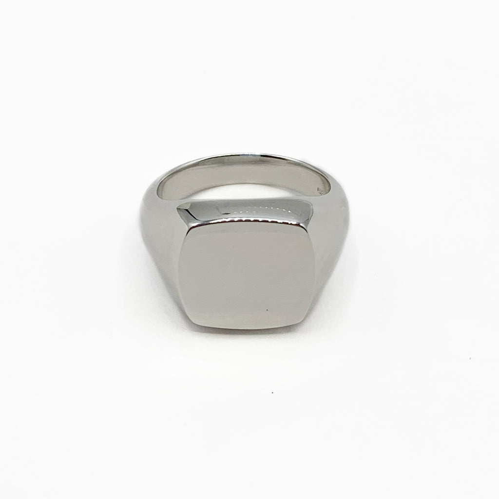 Men’s Sterling Silver Signet Ring