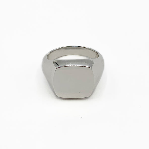 Men’s Sterling Silver Signet Ring